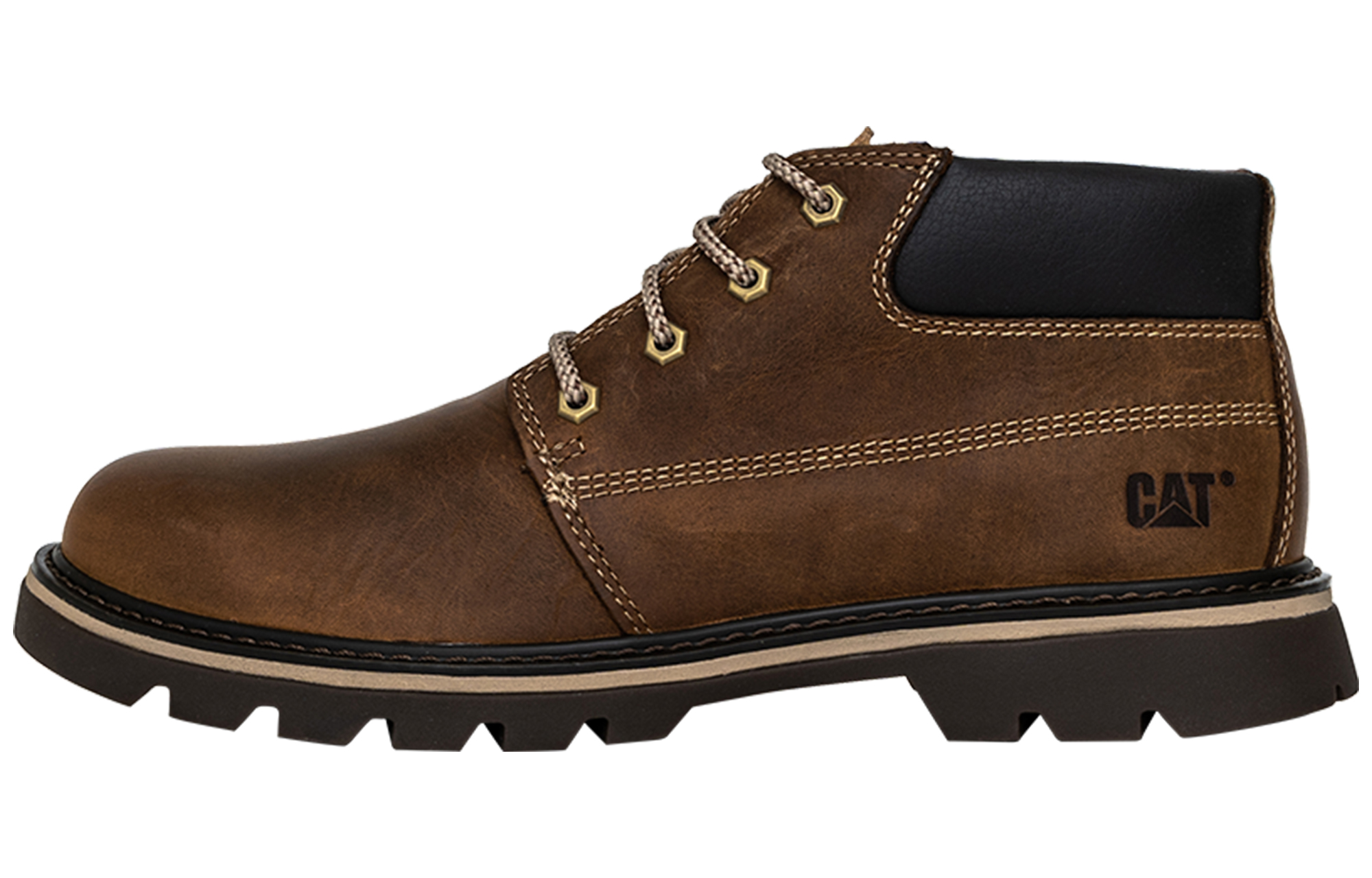 CAT Ankle Length Outdoor Boots Men's Brown