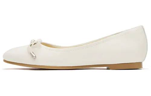 Clarks Ballet Shoes Women's White