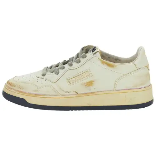 AUTRY Super Vintage Skateboard Shoes Men's Beige