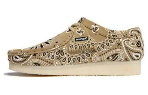 Clarks X Supreme Wallabee Bandana 'Khaki'