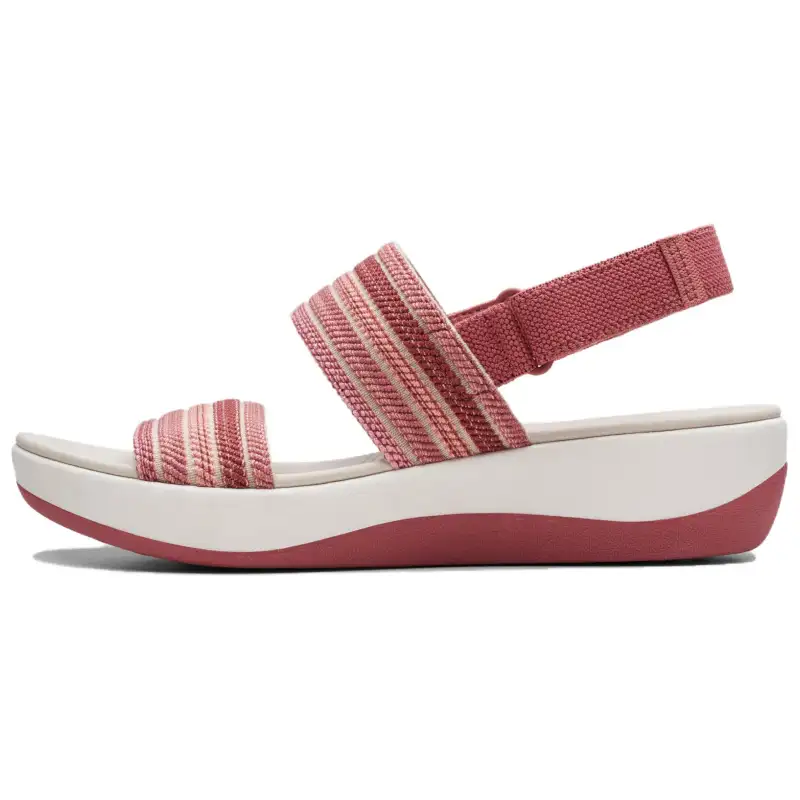 Clarks Fabric Beach Sandals Women's Rose