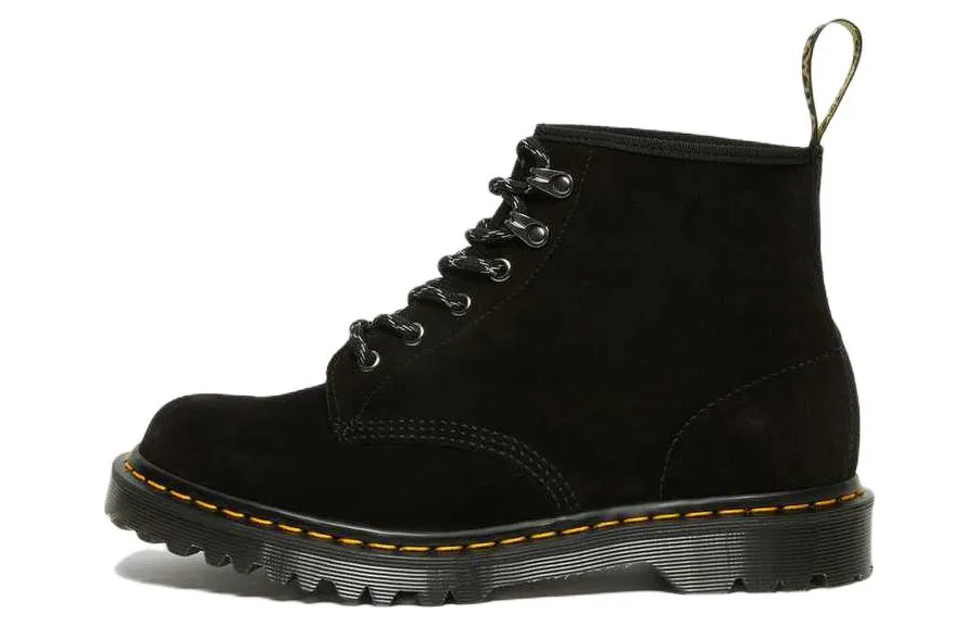 Dr. Martens 101 Made In England Ben Suede Ankle Boots 'Black'