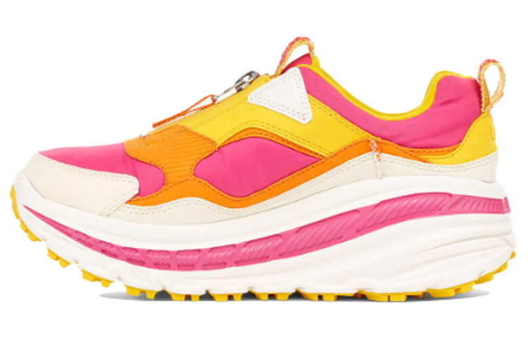 UGG CA805 Zip Low top Running Shoes Women's Pink Yellow