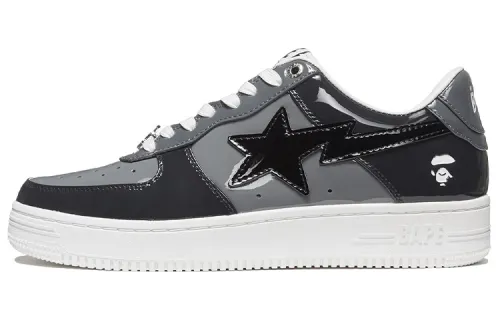 BAPE A BATHING APE Bape Sta Low Black Grey