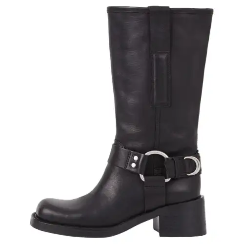 VAGABOND SHOEMAKERS Leather Ankle Boots 5.7cm Women's Black