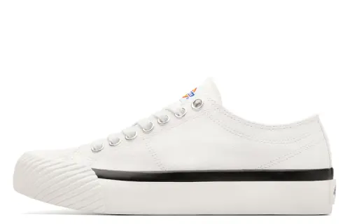 Dickies Canvas Shoes Unisex Low Top White