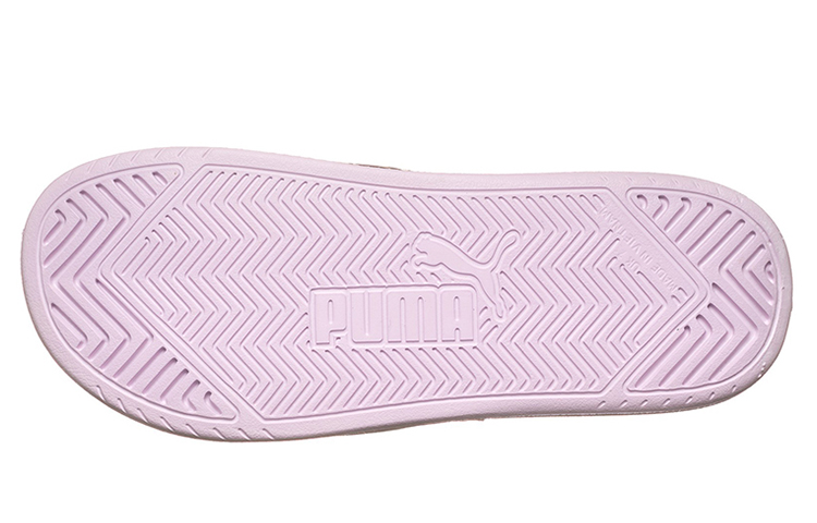 Женские шлепанцы PUMA Popcat Chrome (фиолетовые) — Фиолетовый — фото 5