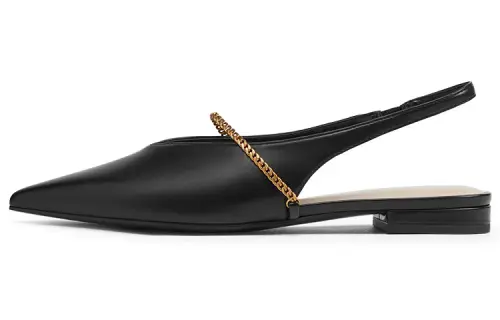 CHARLES&KEITH Pu Stylish Sandal Women's Black