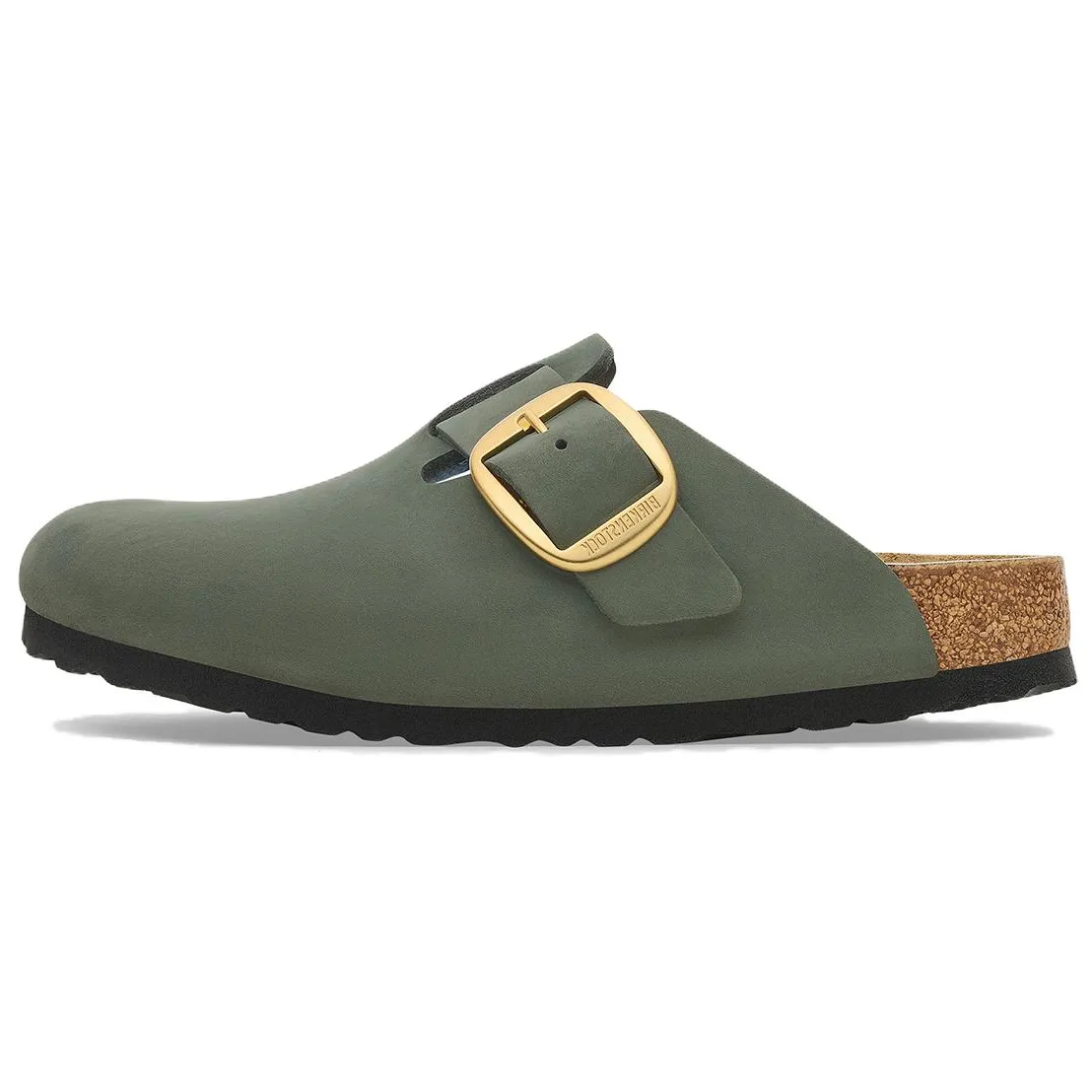 Birkenstock Boston Closed Toe Slippers Unisex Green Regular