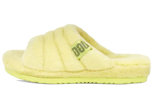 UGG Shearling Stylish Sandal Women's Neon Green