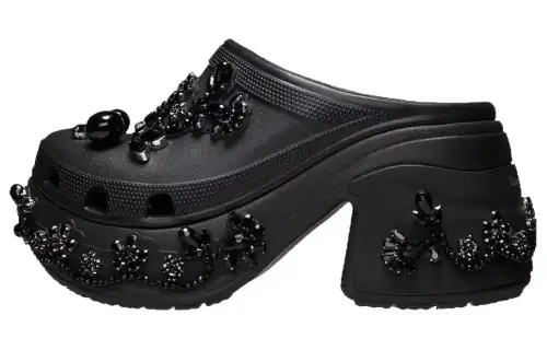 Crocs Siren Clog Simone Rocha Black