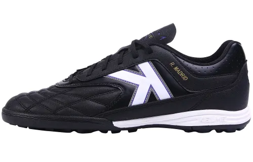 KELME TF Turf Slip Resistant, Abrasion Resistant, Cushioning, Coverage Soccer Shoes Unisex Black