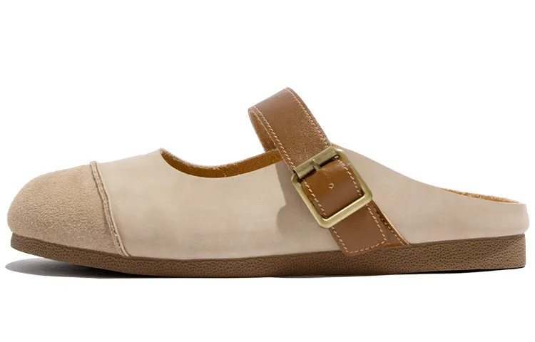 TUOPIN Closed Toe Slippers Unisex