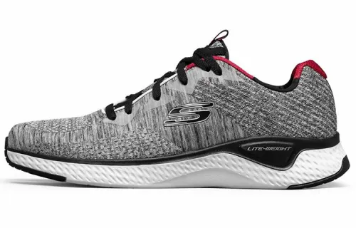 Skechers Solar Fuse Comfortable Cushioning Low top Casual Shoes Men's Gray Black