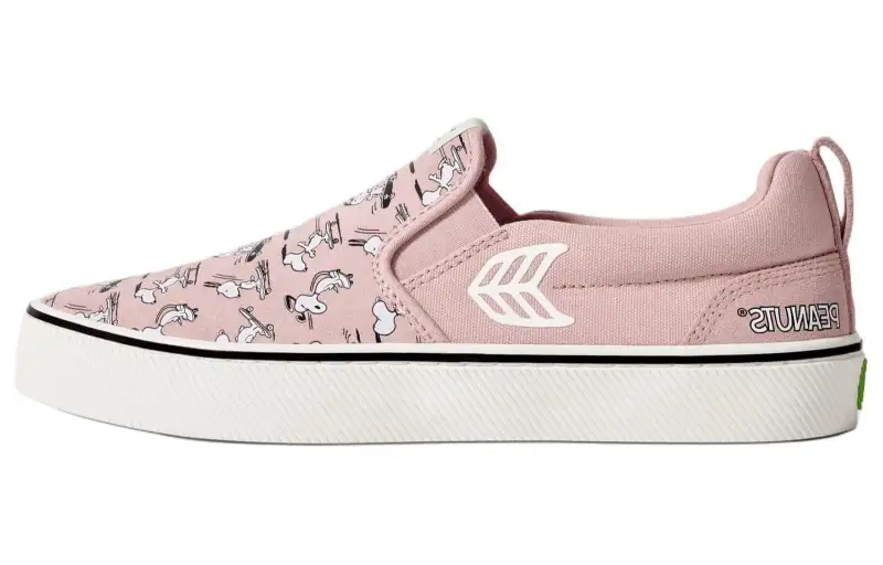 CARIUMA Canvas Low top Skateboard Shoes Unisex Lotus Color