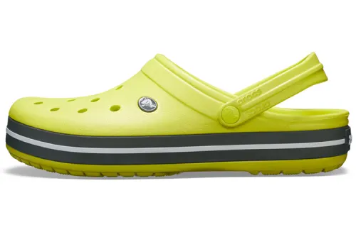 Crocs Crocband Clogs 'Citrus Grey'
