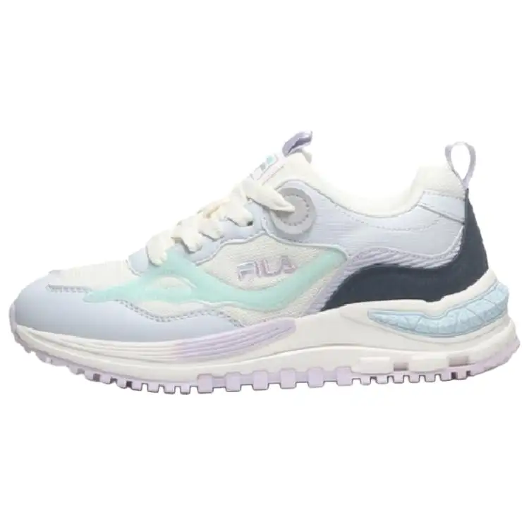 FILA OVERLAP Low top Casual Shoes Women's White Purple