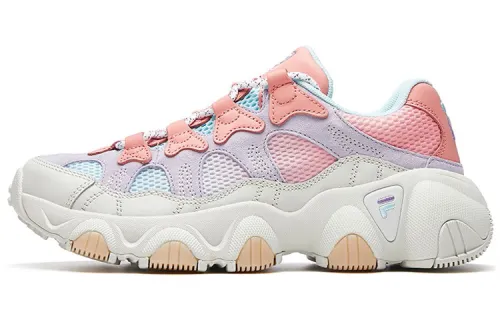 FILA FUSION Fila Jagger Running Shoes White/Purple/Pink Women's