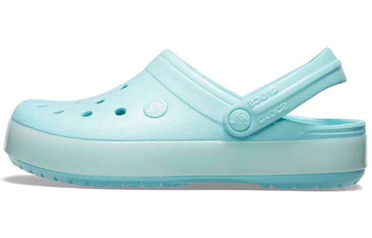 Crocs Classic Clog Translucent Beach Ice Blue Sandals