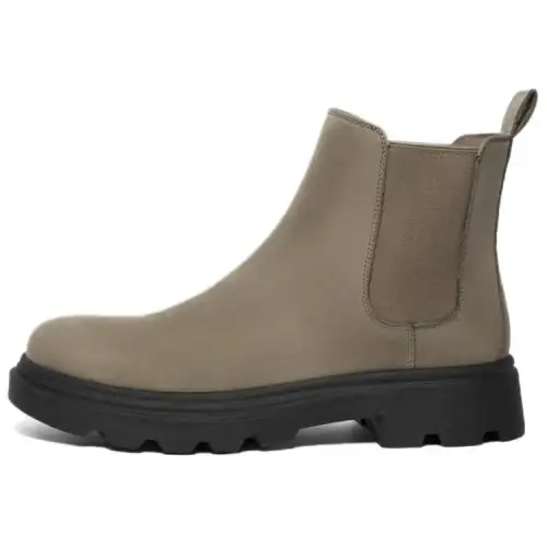 BELLE Cow Leather 13cm Chelsea Boots 4cm Men's