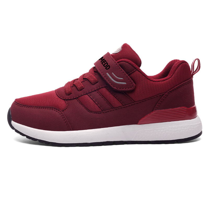 Medd Walking Shoes Women’s Low Top Red