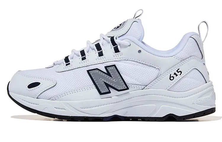New Balance ML615 White D Wide