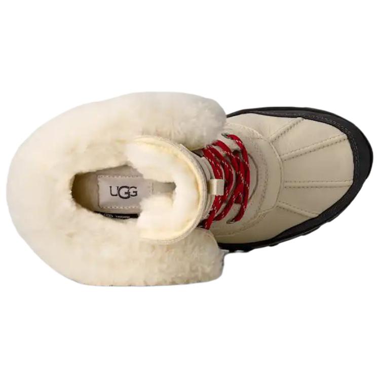 Женские ботинки UGG Adirondack Boot XXV (белые) — фото 4
