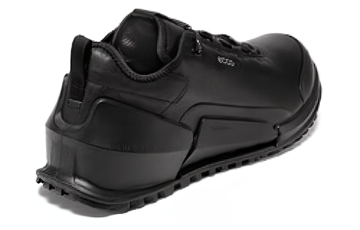 Ecco Striding 2.0 Series Leather Low top Casual Shoes Men's Black