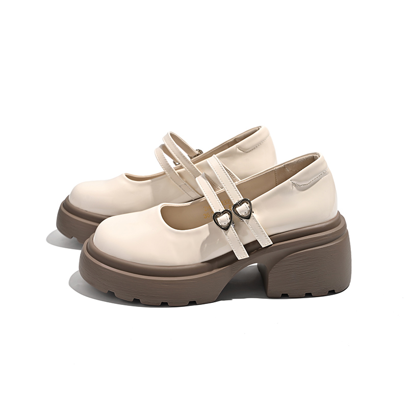 ZHR Mary Jane Shoes 6.5cm Women's Black
