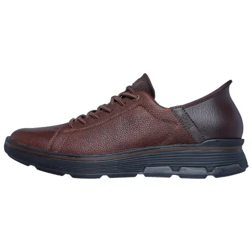 Skechers Slip Ins Low top Casual Shoes Men's Red Brown