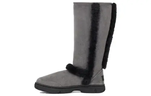 UGG Sunburst Tall Black Gray Women's