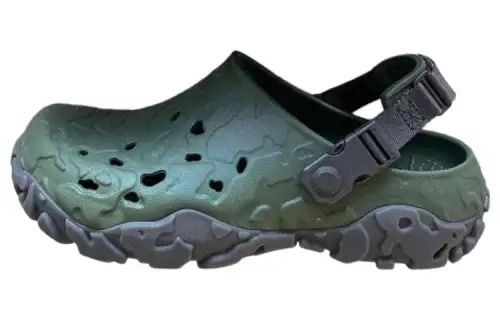 Crocs Trunk Tank Slip Resistant Abrasion Resistant Sports Sandals Men's Army Green