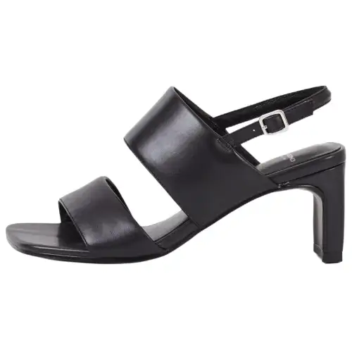 VAGABOND SHOEMAKERS Luisa Leather Fashion One Strap Sandals 7.6cm Women's Black
