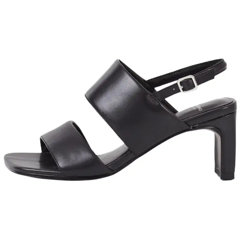 VAGABOND SHOEMAKERS Luisa Leather Fashion One Strap Sandals 7.6cm Women's Black