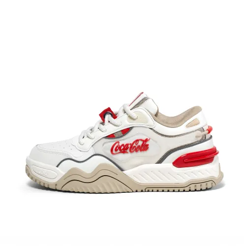 Coca Cola Slip Resistant Abrasion Resistant Low top Skateboard Shoes Unisex