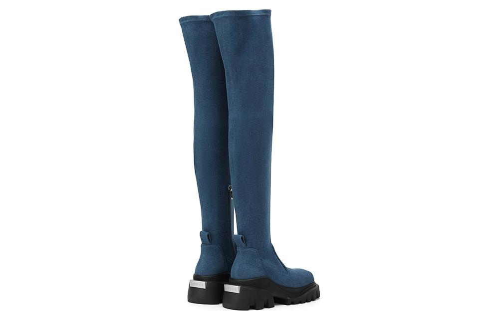 DAPHNE LAB Candy Series Knee High Over The Knee Boots Women's