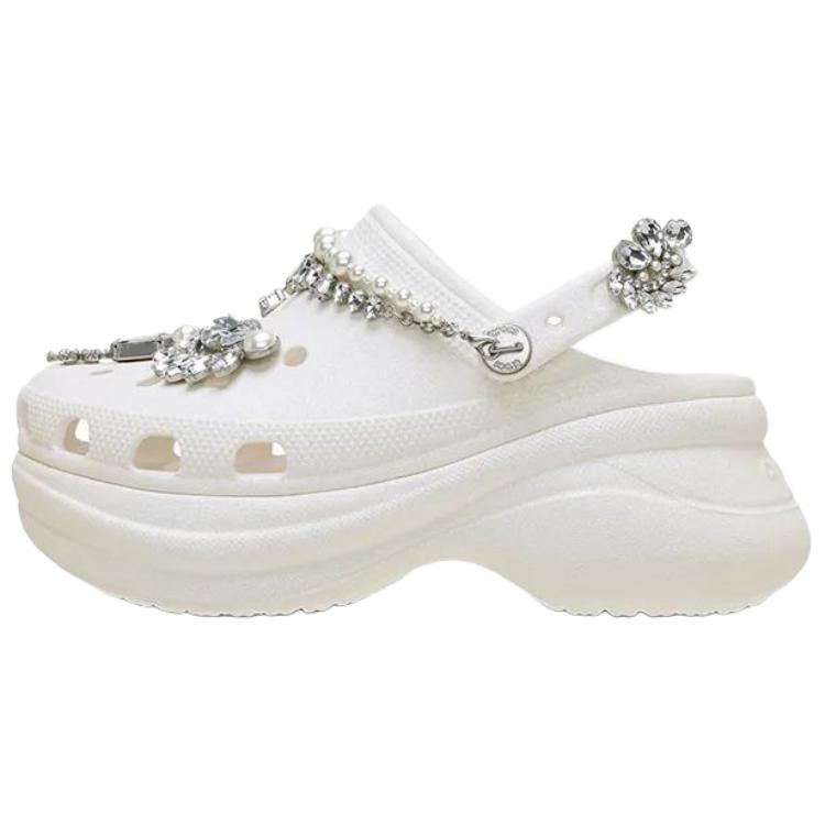 Женские сабо Crocs Crocs Bae Clog (белые)