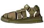 Shaka Beach Sandals Unisex Army Green