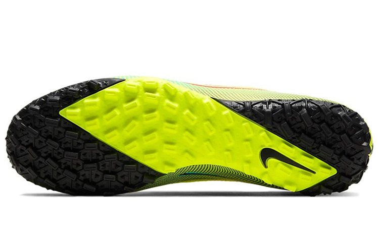 Мужские кроссовки Nike Mercurial Superfly 7 13 Elite Mds TF (желто-зеленый) — Жёлтый / зелёный — фото 6