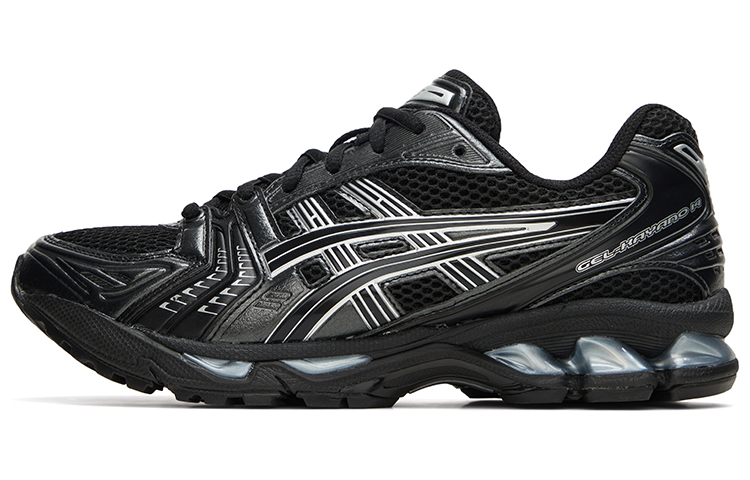 Кроссовки ASICS Gel-Kayano 14 (черно-серебристый)