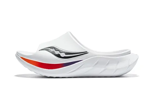 Saucony Cradle Baby Cradles 2 EVA Skeleton Slip Resistant Slide Slippers Unisex White Orange Black