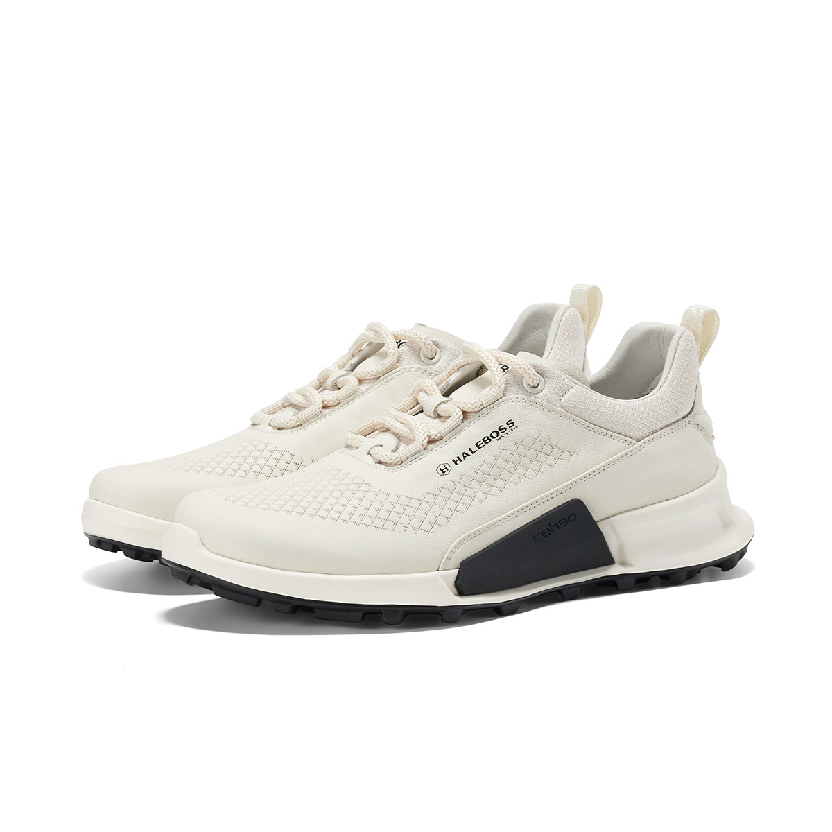 HALEBOSS Textile, Top Grain Cow Leather Low top Outdoor Shoes Men’s
