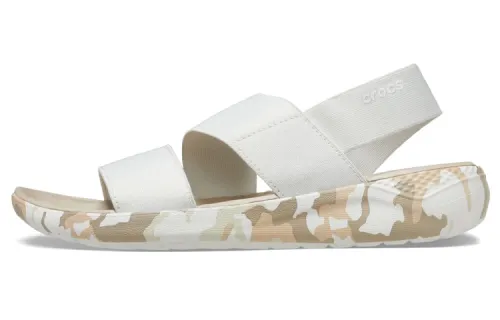 Crocs LiteRide Beach Sandals Women's White