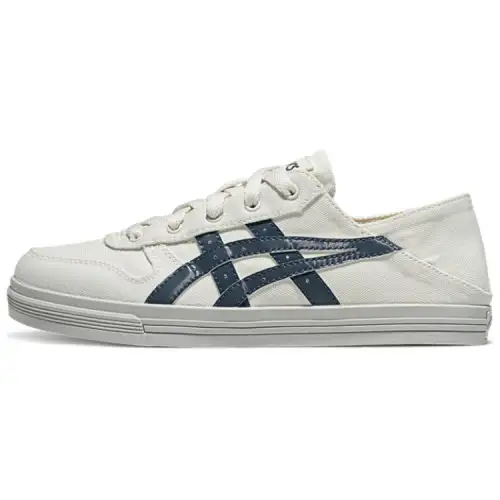 Asics Aaron Abrasion Resistant Lightweight Wear resistant And Lightweight Low top Casual Shoes Unisex White