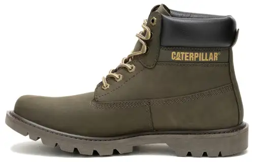 CAT Suede Minimalist Fashion Short Outdoor Boots Unisex Olive Green