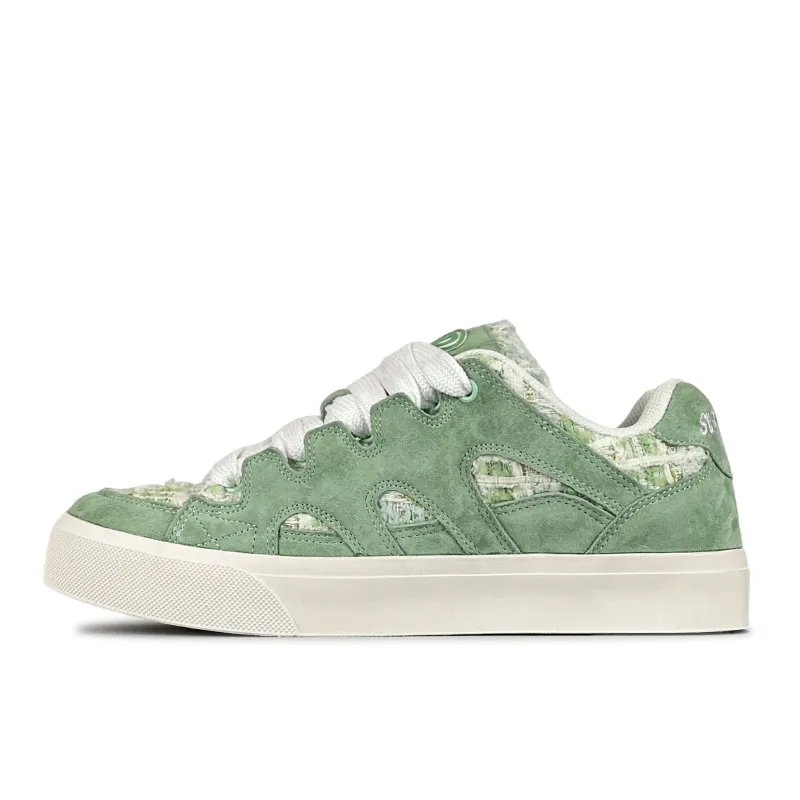 LuzaoT SUPER DRAG Puffy Shoes Slip Resistant Abrasion Resistant Slip Resistant Abrasion Resistant Low top
