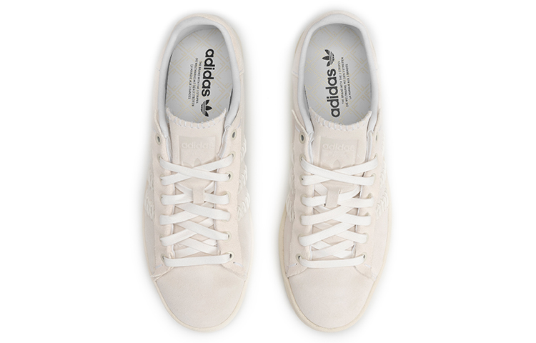 FOOT INDUSTRY x Adidas Originals Campus Craft Limited Collection Casual Low top Stylish Skateboarding Shoes Unisex Ecru