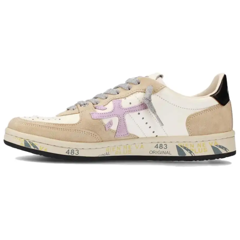 PREMIATA Comfortable Low top Skateboard Shoes Women's Brown