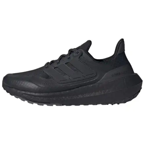 Adidas Ultraboost Light BOOST technology comfortable fabric warmth low-top marathon training long-distance running shoes men's black