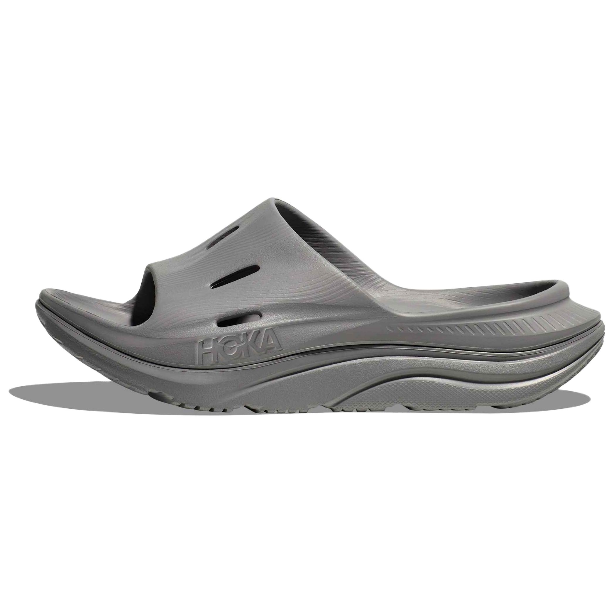 Шлепанцы HOKA ONE ONE Ora Recovery Slide 3 (серые)